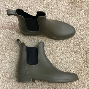 a new day Olive Green Winter & Rain Boots